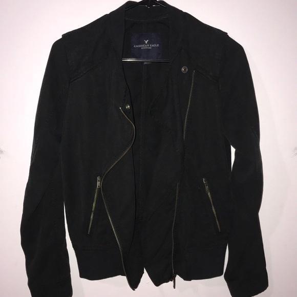 American Eagle Black Blazer Jacket - Picture 2 of 4